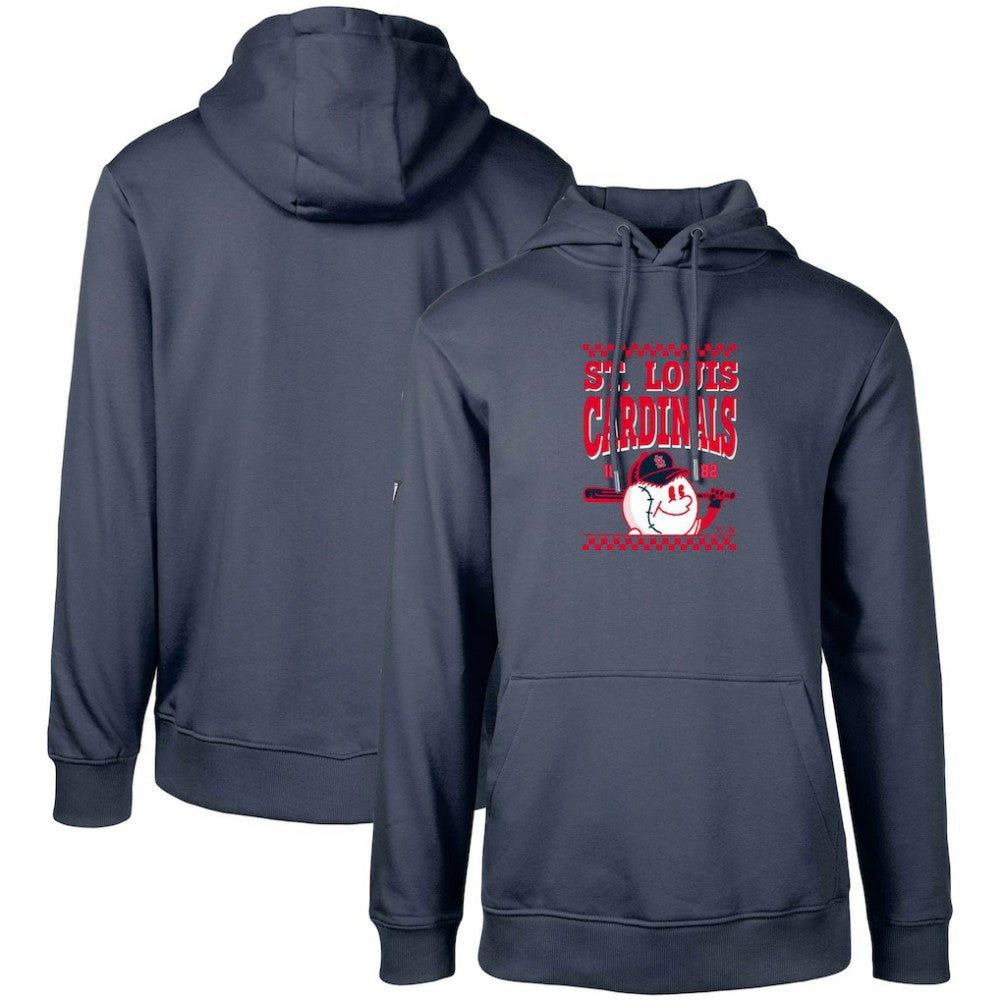 St. Louis Cardinals Levelwear  Podium Inaugural Pullover Hoodie - MLB Hoodies
