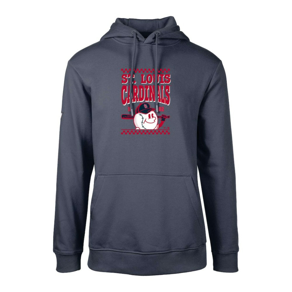 St. Louis Cardinals Levelwear  Podium Inaugural Pullover Hoodie - MLB Hoodies
