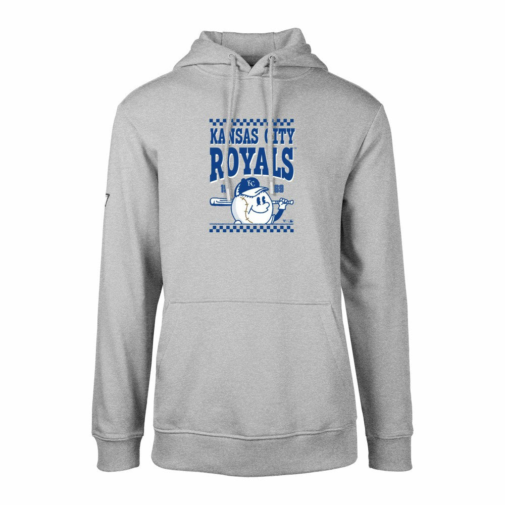 Kansas City Royals Levelwear  Podium Inaugural Pullover Hoodie - MLB Hoodies