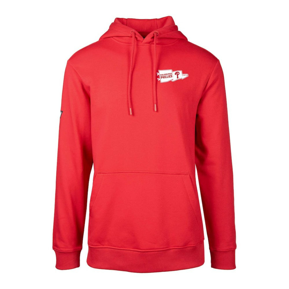 Philadelphia Phillies Levelwear  Podium Rafters Pullover Hoodie - MLB Hoodies