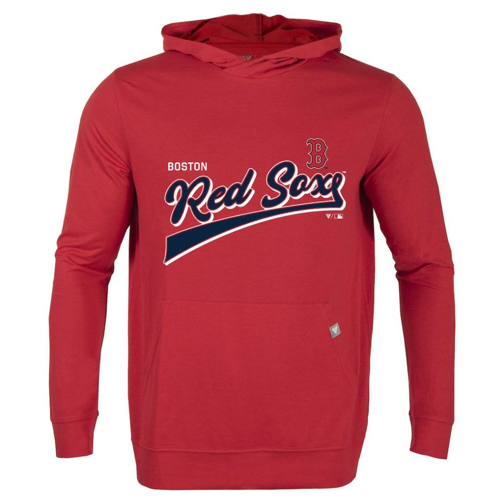 Boston Red Sox Levelwear  Relay 2.0 Retro Pullover Hoodie - MLB Hoodies