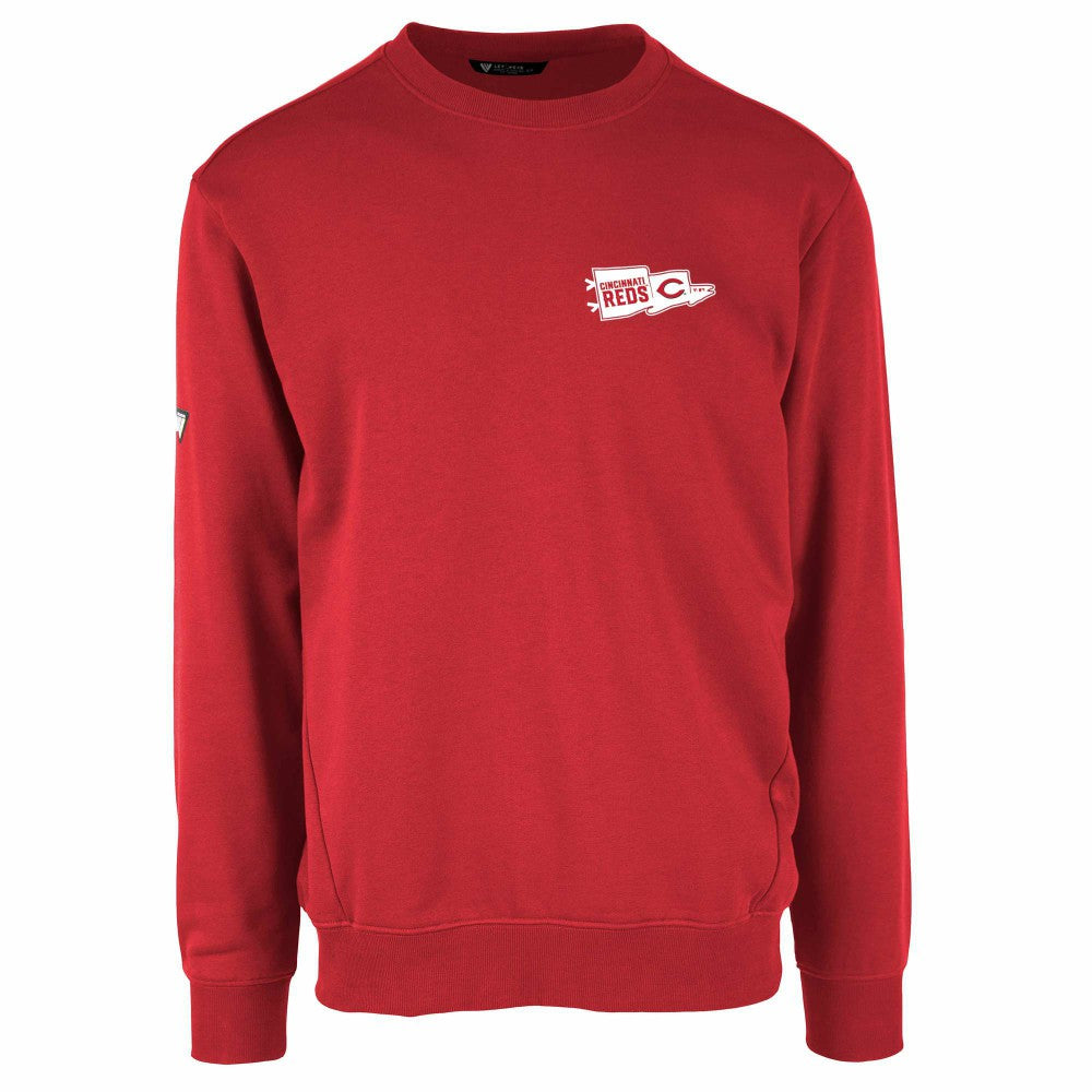 Cincinnati Reds Levelwear  Zane Rafters Pullover Sweatshirt - MLB Pullover