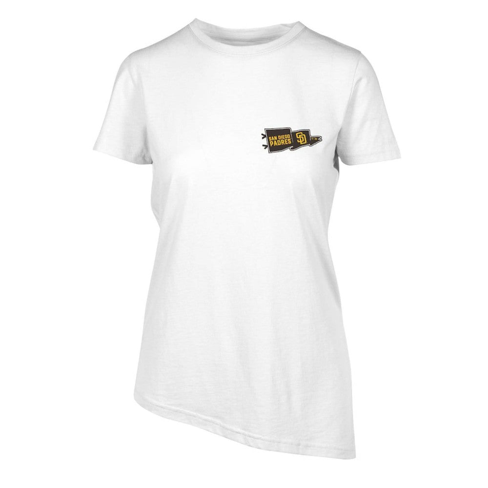 San Diego Padres Levelwear Women's  Birch Rafters T-Shirt - MLB T-shirts