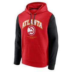 Red Atlanta Hawks Scorer Pullover Hoodie | NBA