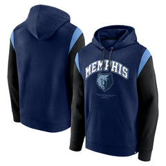 Navy Memphis Grizzlies Scorer Pullover Hoodie | NBA