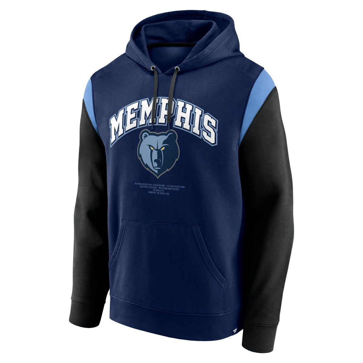 Navy Memphis Grizzlies Scorer Pullover Hoodie | NBA