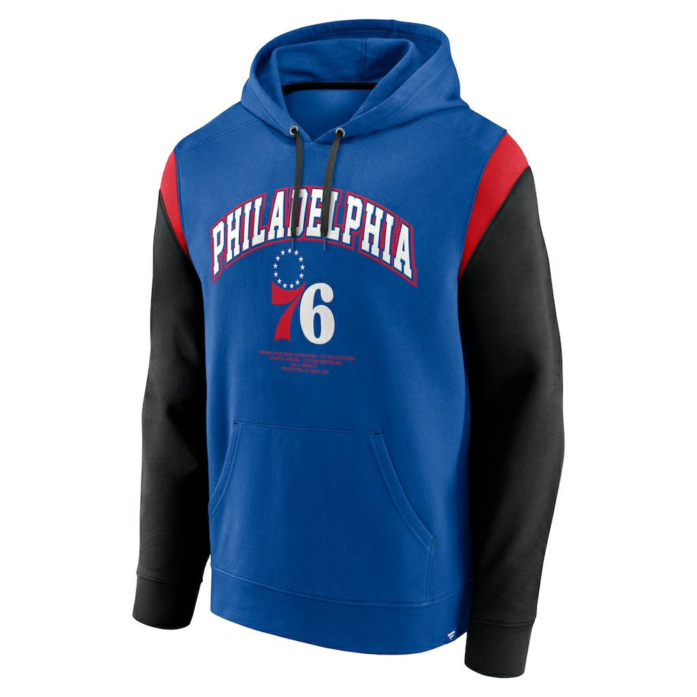 Royal Philadelphia 76ers Scorer Pullover Hoodie | NBA