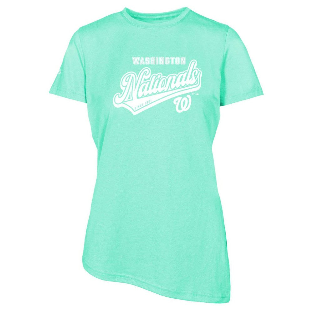 Washington Nationals Levelwear Women's  Birch Sweep T-Shirt - MLB T-shirts