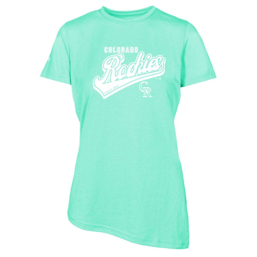Colorado Rockies Levelwear Women's  Birch Sweep T-Shirt - MLB T-shirts