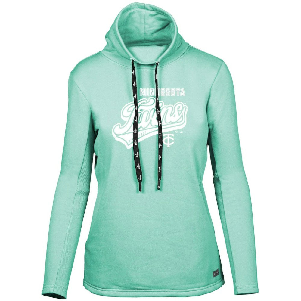 Minnesota Twins Levelwear Women's  Loop Sweep Pullover Sweatshirt - MLB Pullover