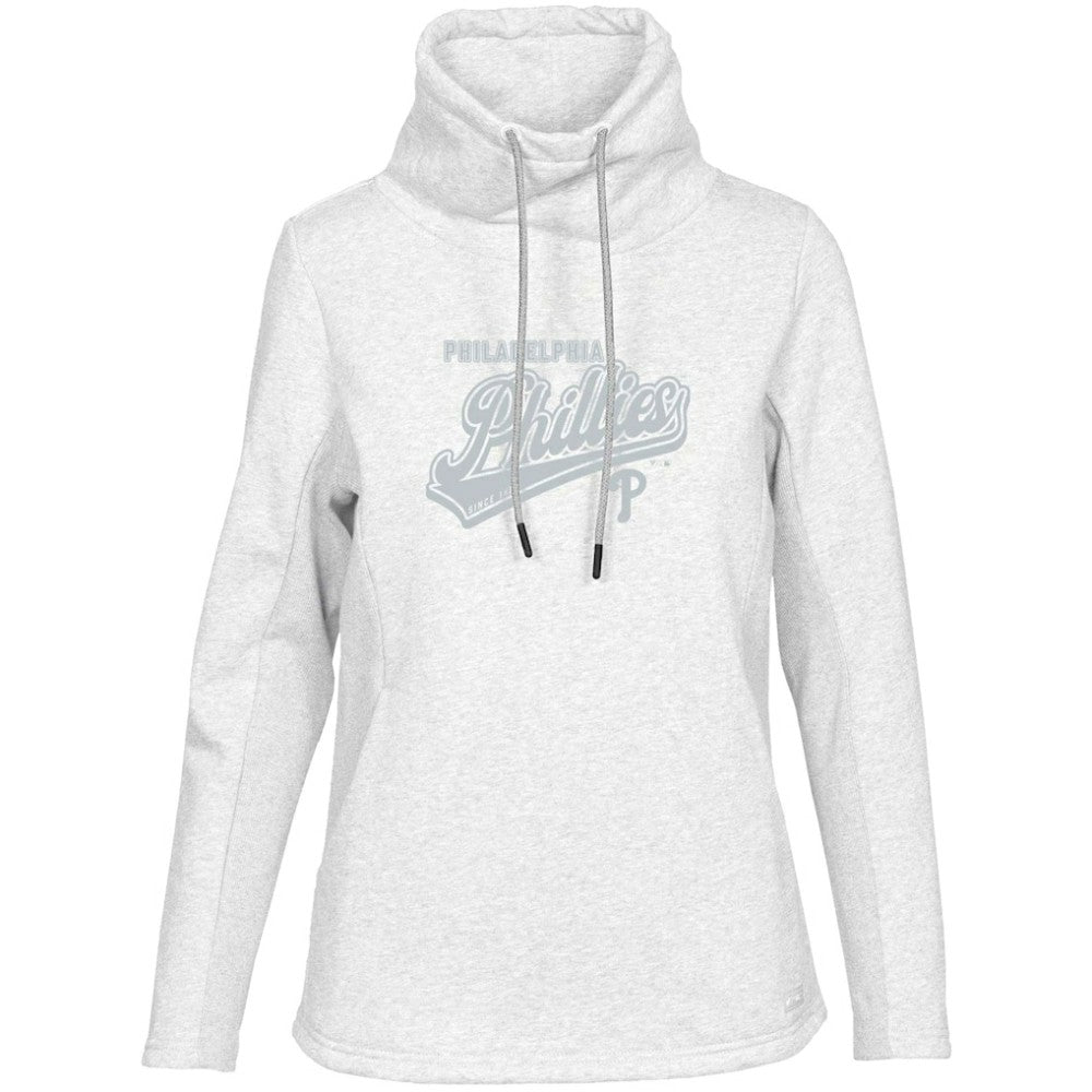 Philadelphia Phillies Levelwear Women's  Loop Sweep Pullover Sweatshirt - MLB Pullover