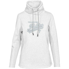 Philadelphia Phillies Levelwear Women's  Loop Sweep Pullover Sweatshirt - MLB Pullover