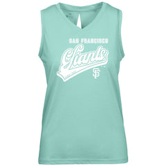 San Francisco Giants Levelwear Women's  Paisley Sweep V-Neck Tank Top - MLB Tanks