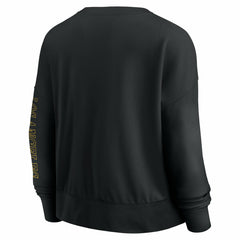 Black Los Angeles Lakers Women's Oversized Game Day Pullover Sweatshirt | NBA