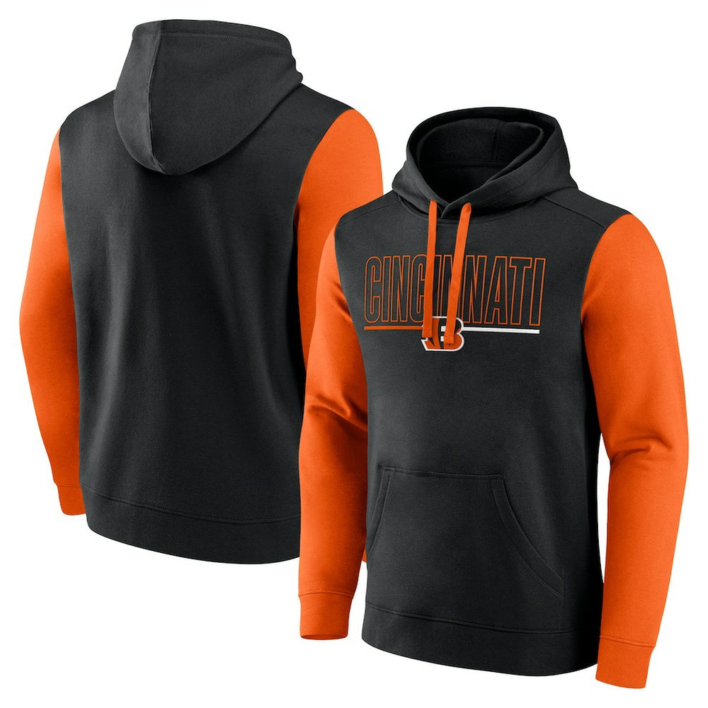 Cincinnati Bengals Outline Pullover Hoodie | NFL New