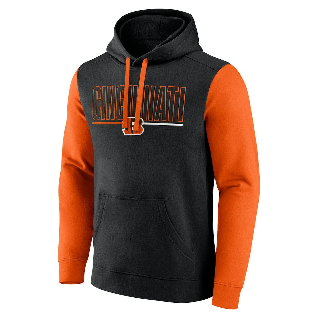 Cincinnati Bengals Outline Pullover Hoodie | NFL New
