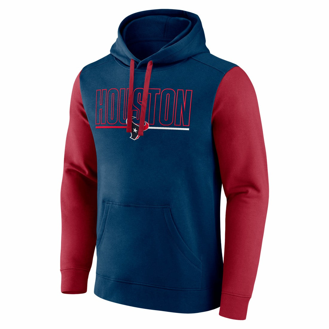 Houston Texans Outline Pullover Hoodie | NFL Hot