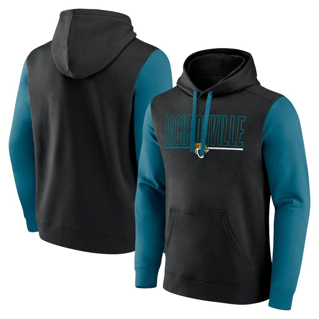 Jacksonville Jaguars Outline Pullover Hoodie | NFL US