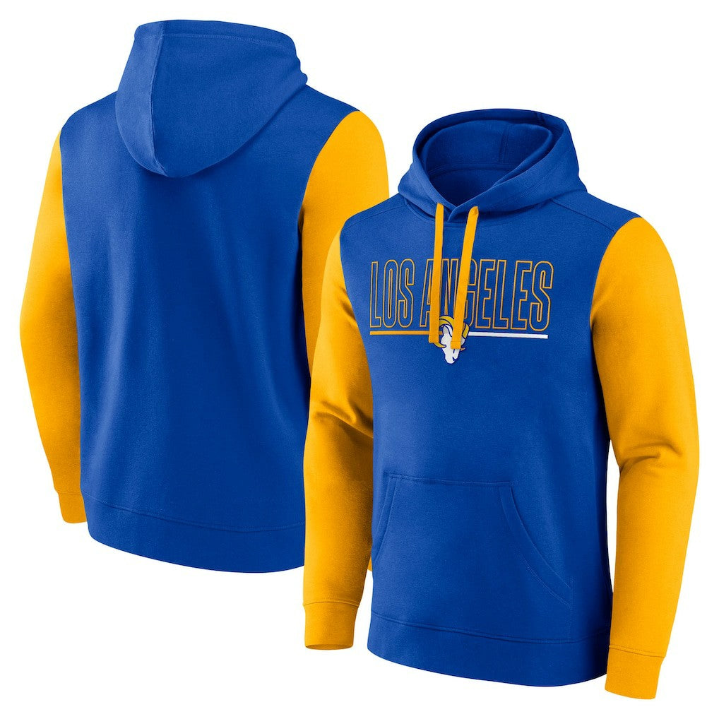 Los Angeles Rams Outline Pullover Hoodie | NFL On sale