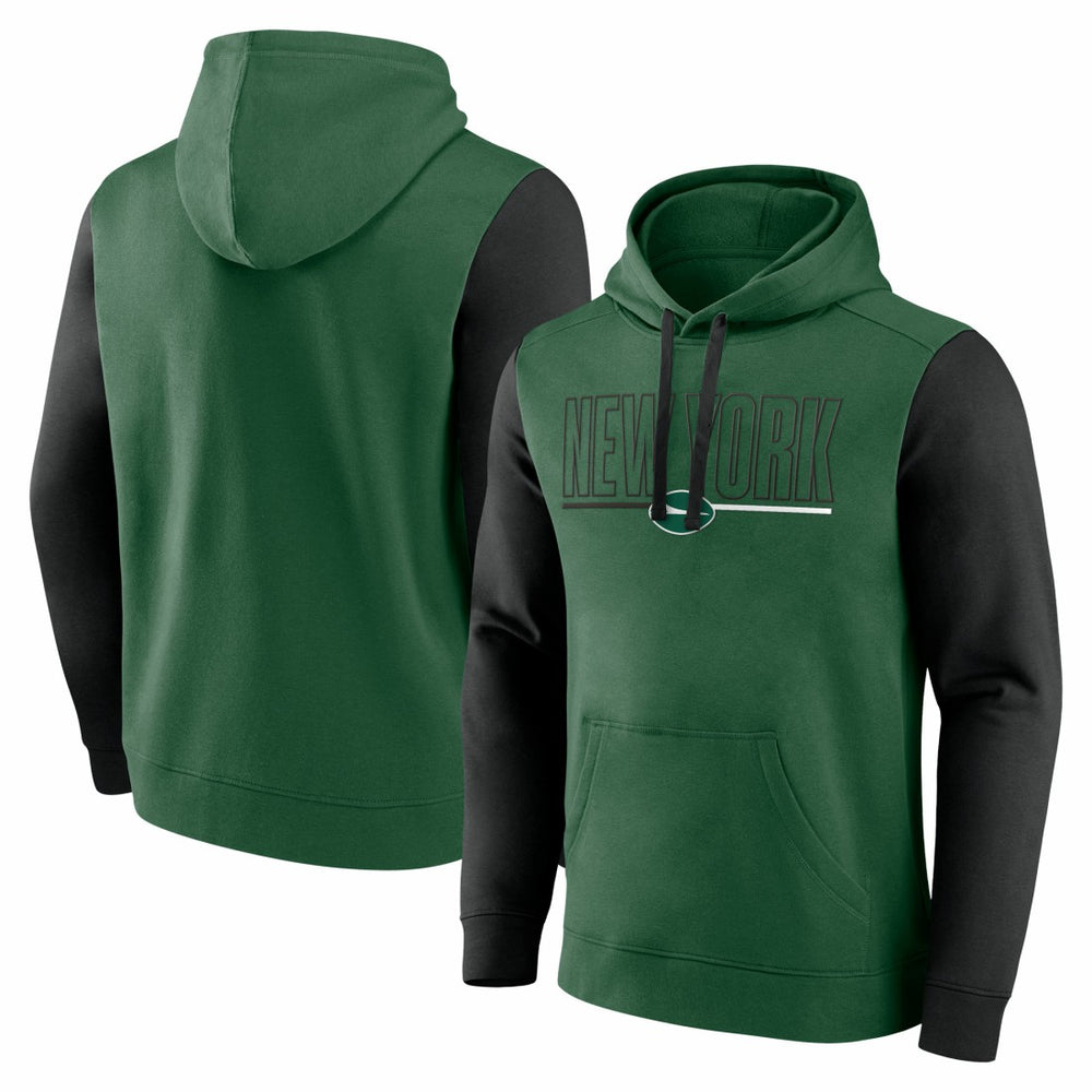 New York Jets Outline Pullover Hoodie | NFL Sale