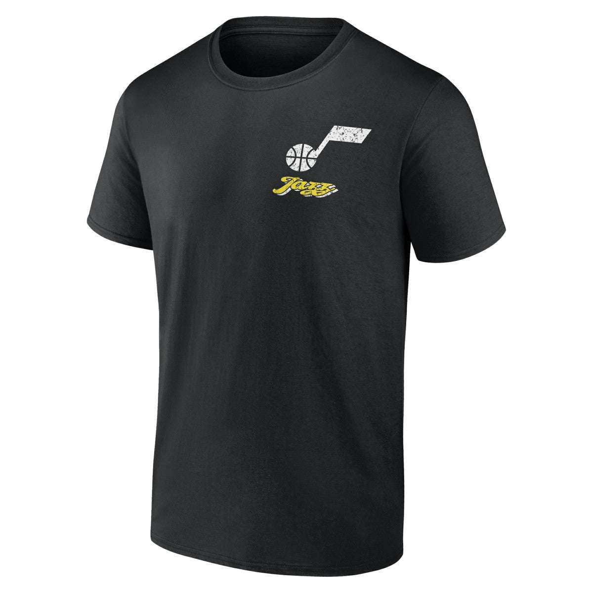 Black Utah Jazz Logo Athletic Never Over T-Shirt | NBA