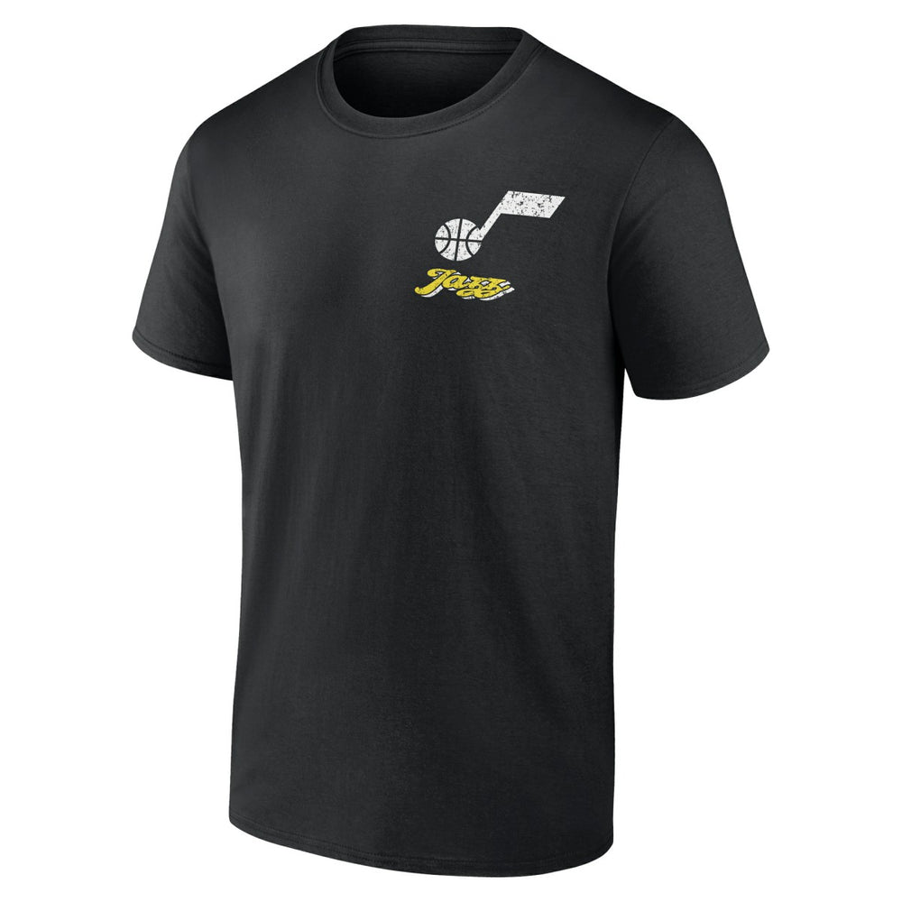 Black Utah Jazz Logo Athletic Never Over T-Shirt | NBA