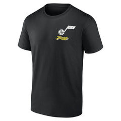 Black Utah Jazz Logo Athletic Never Over T-Shirt | NBA