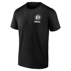 Black Brooklyn Nets Logo Athletic Never Over T-Shirt | NBA