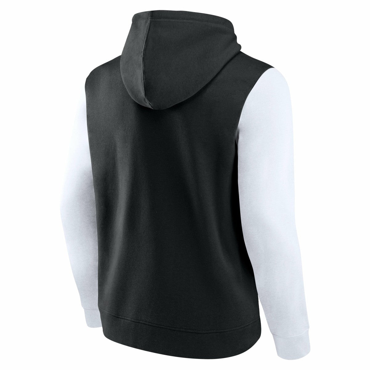 Black Utah Jazz Logo Athletic Outline Colorblock Pullover Hoodie | NBA