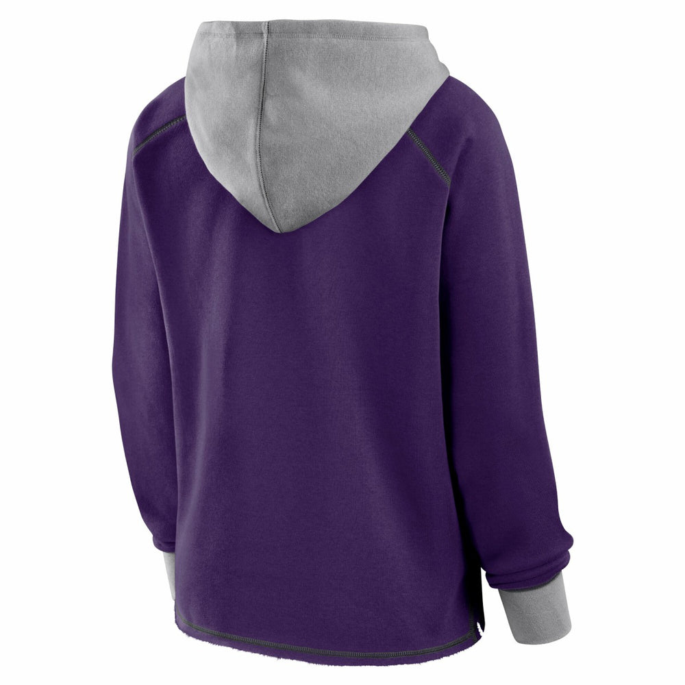 Purple Phoenix Suns Logo Athletic Women's Boom Pullover Hoodie | NBA