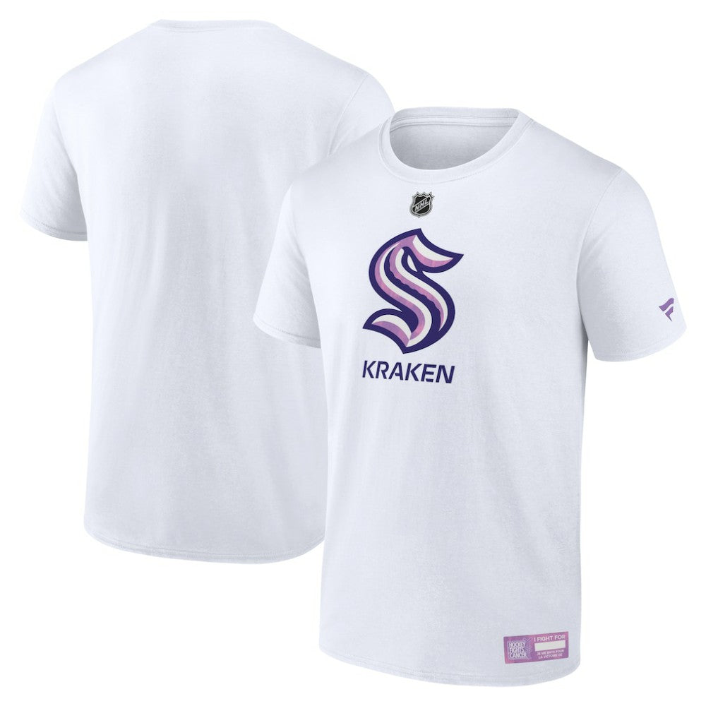 Seattle Kraken Fanatics 2024 Hockey Fights Cancer T-Shirt -  NHL T-shirts