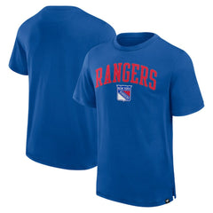 New York Rangers Fanatics Elevated Pima T-Shirt -  NHL T-shirts