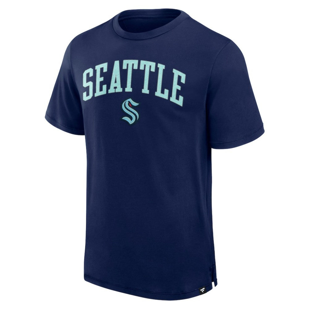 Seattle Kraken Fanatics Elevated Pima T-Shirt -  NHL T-shirts