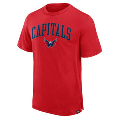 Washington Capitals Fanatics Elevated Pima T-Shirt -  NHL T-shirts