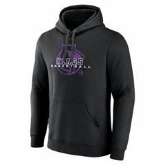 Black Sacramento Kings Custom Stellar Pullover Hoodie | NBA