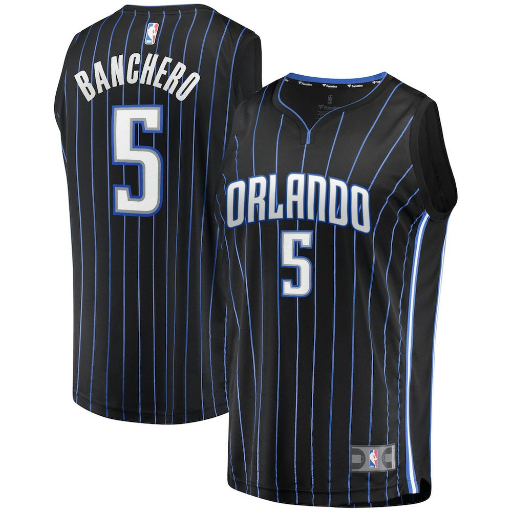 Black Paolo Banchero Orlando Magic Youth Fast Break Player Jersey | NBA
