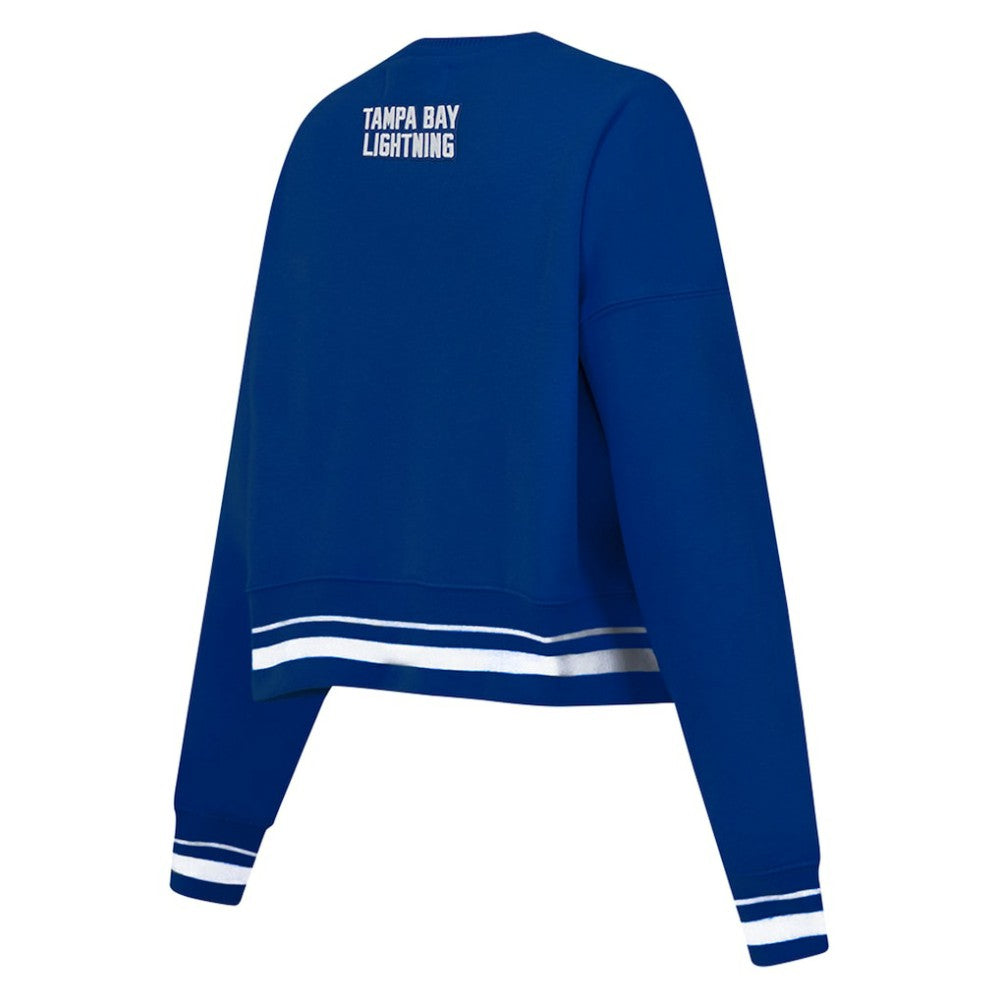 Tampa Bay Lightning Pro Standard Women's Area Code Cropped Pullover Sweatshirt -  NHL Sweatshirts