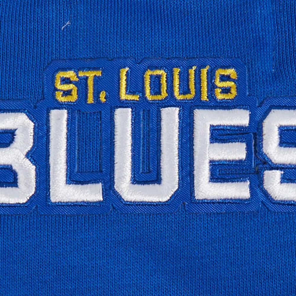 St. Louis Blues Pro Standard Women's Area Code Cropped Pullover Sweatshirt -  NHL Sweatshirts