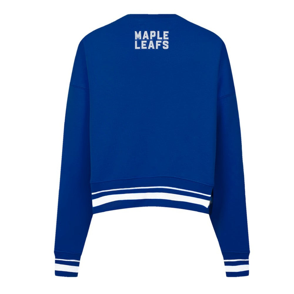 Toronto Maple Leafs Pro Standard Women's Area Code Cropped Pullover Sweatshirt -  NHL Sweatshirts