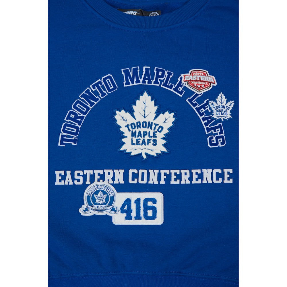 Toronto Maple Leafs Pro Standard Women's Area Code Cropped Pullover Sweatshirt -  NHL Sweatshirts