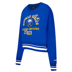 Buffalo Sabres Pro Standard Women's Area Code Cropped Pullover Sweatshirt -  NHL Sweatshirts