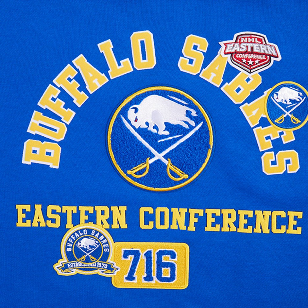 Buffalo Sabres Pro Standard Women's Area Code Cropped Pullover Sweatshirt -  NHL Sweatshirts