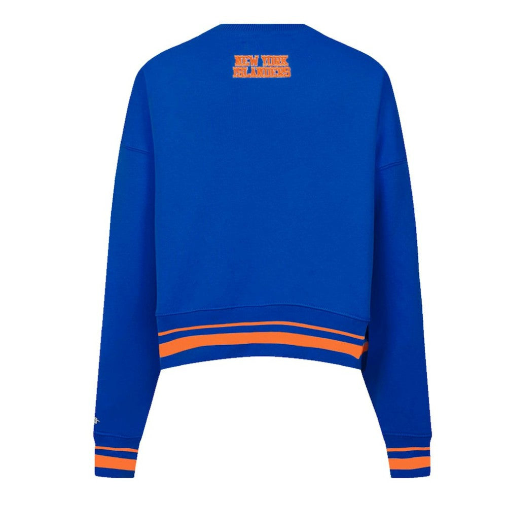 New York Islanders Pro Standard Women's Area Code Cropped Pullover Sweatshirt -  NHL Sweatshirts
