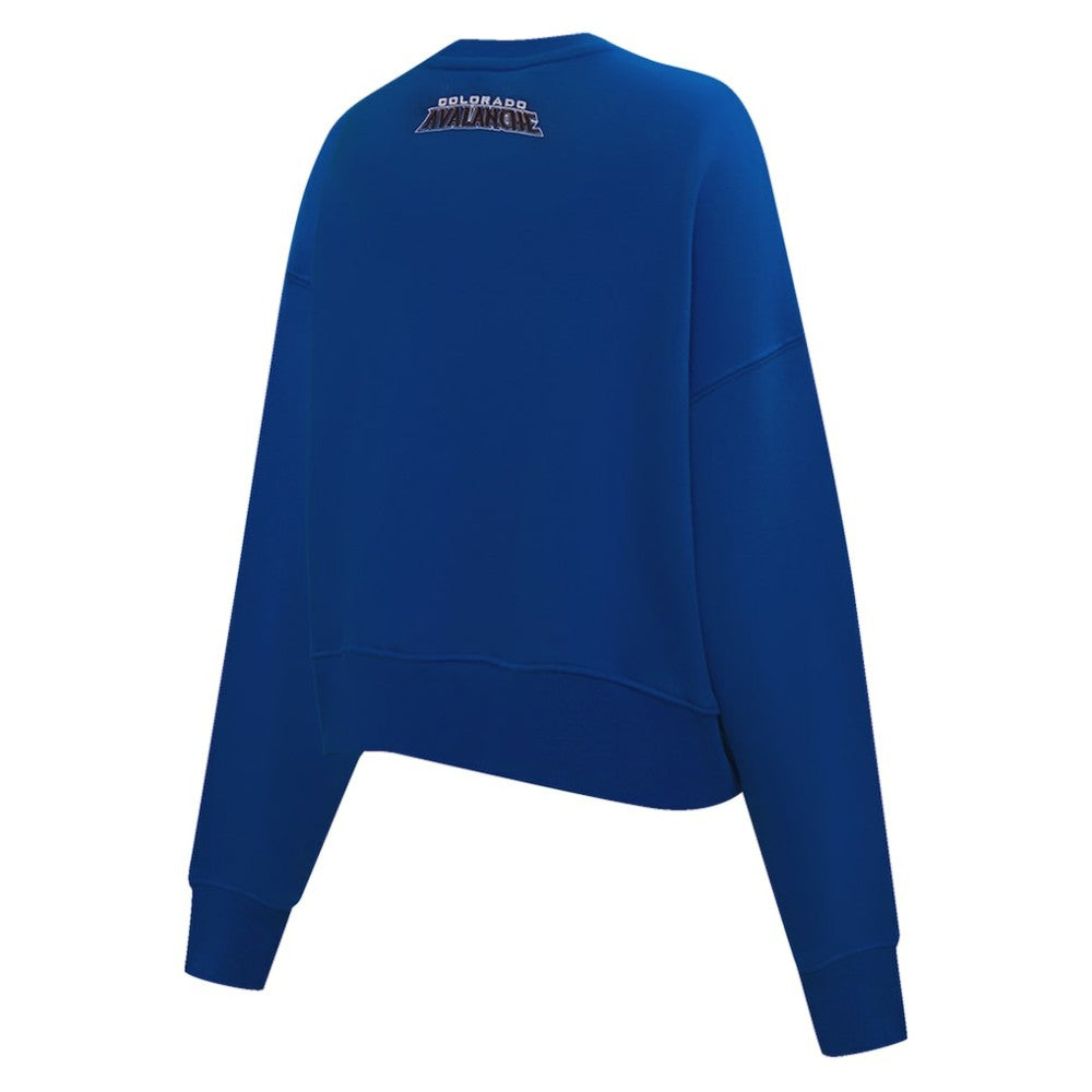 Colorado Avalanche Pro Standard Women's Area Code Cropped Pullover Sweatshirt -  NHL Sweatshirts