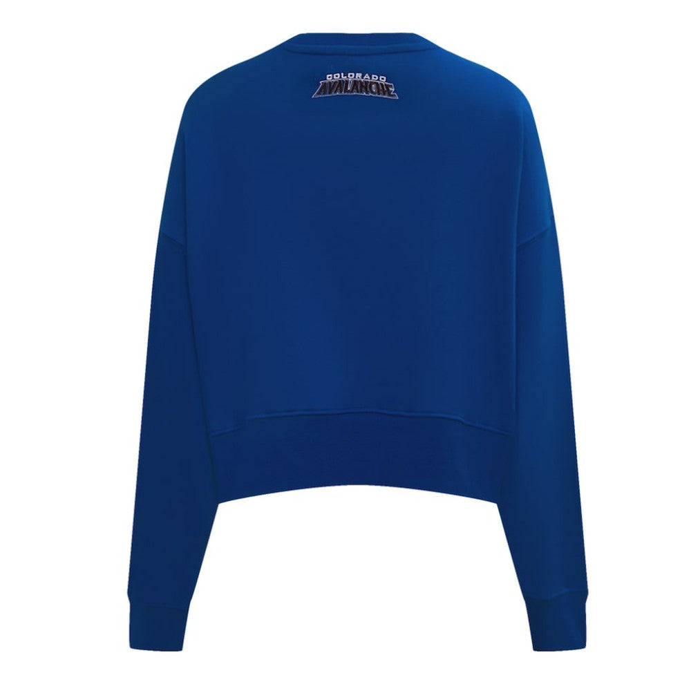 Colorado Avalanche Pro Standard Women's Area Code Cropped Pullover Sweatshirt -  NHL Sweatshirts