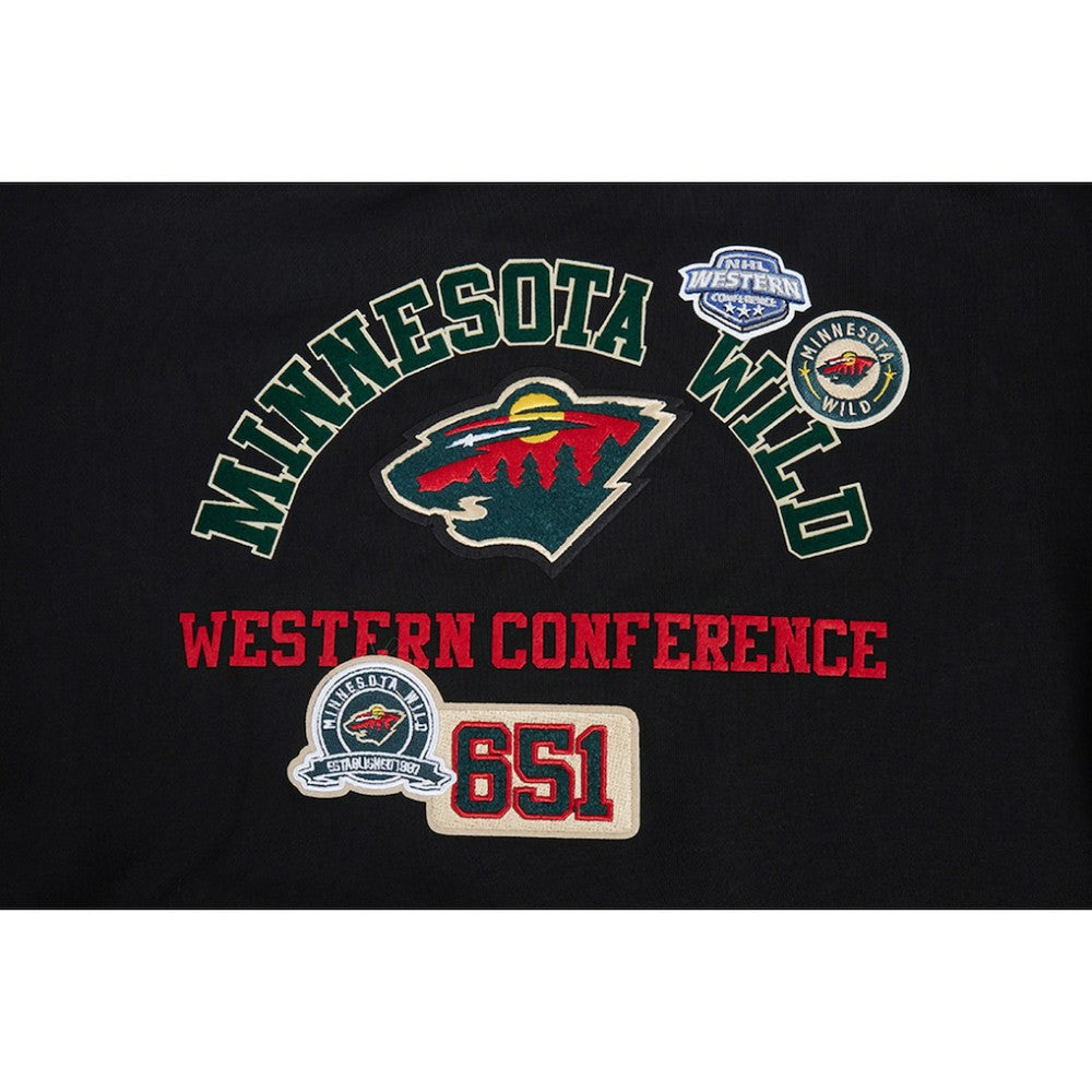 Minnesota Wild Pro Standard Women's Area Code Cropped Pullover Sweatshirt -  NHL Sweatshirts