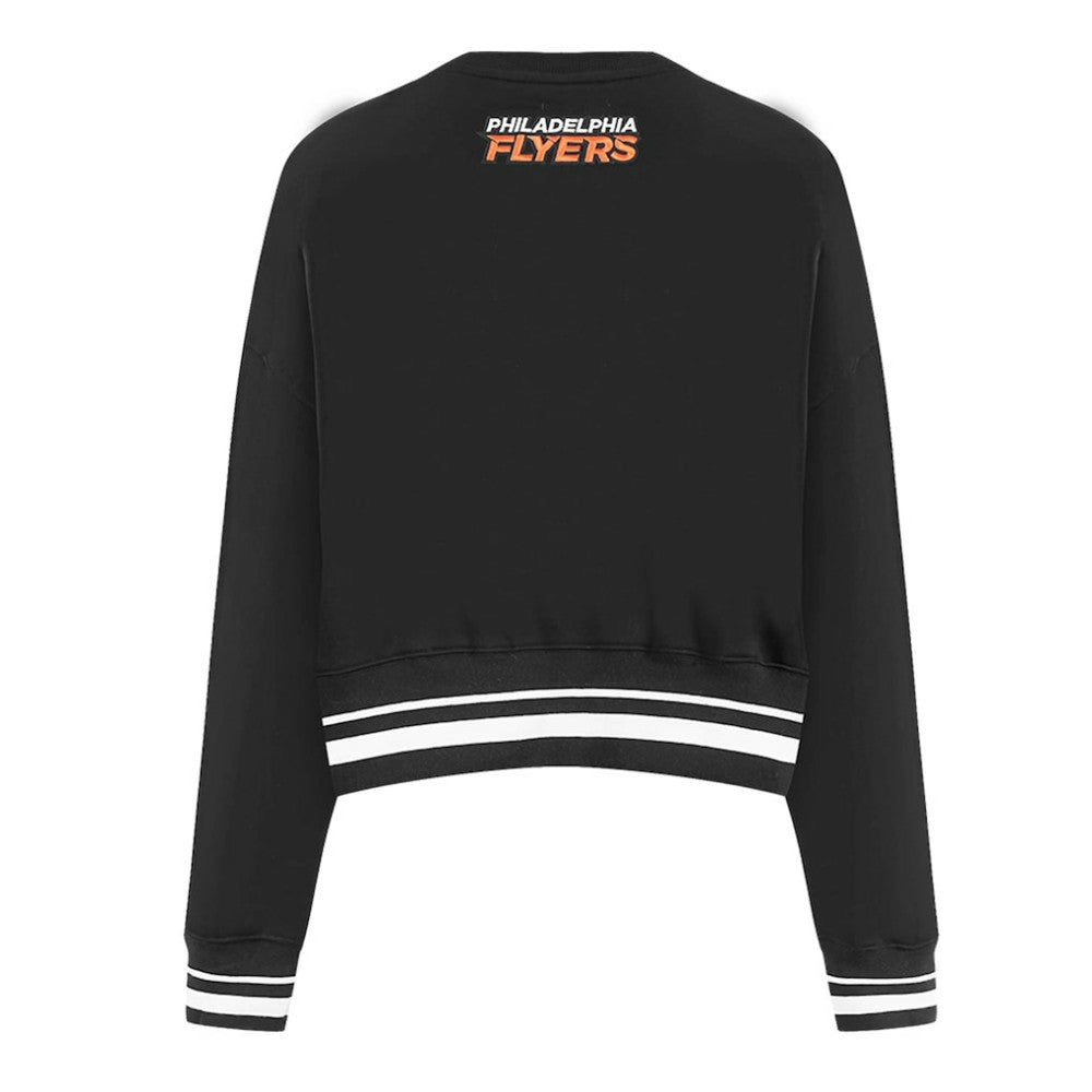 Philadelphia Flyers Pro Standard Women's Area Code Cropped Pullover Sweatshirt -  NHL Sweatshirts