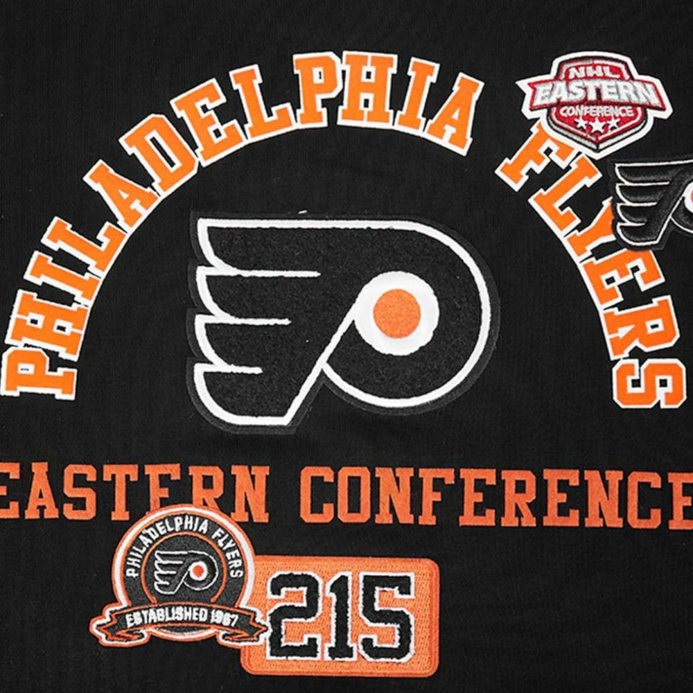 Philadelphia Flyers Pro Standard Women's Area Code Cropped Pullover Sweatshirt -  NHL Sweatshirts