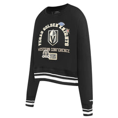 Vegas Golden Knights Pro Standard Women's Area Code Cropped Pullover Sweatshirt -  NHL Sweatshirts