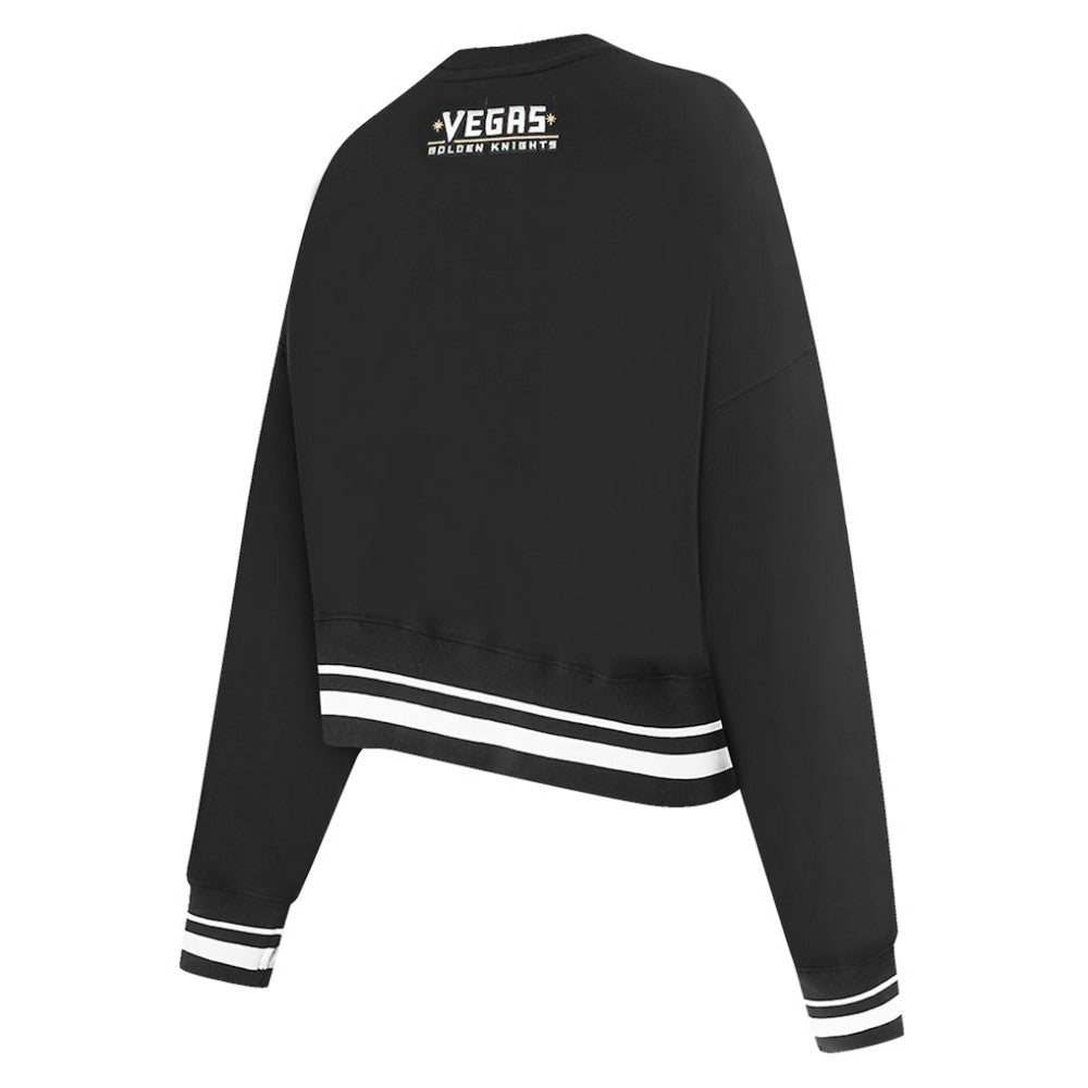 Vegas Golden Knights Pro Standard Women's Area Code Cropped Pullover Sweatshirt -  NHL Sweatshirts